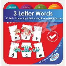 3 (THREE) LETTER WORDS (PUZZLE CUT) 